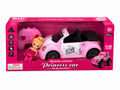 Remote Control Princess Car with Doll – 1:16 Scale RC Convertible Toy