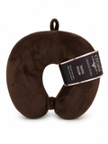 Memory Foam Travel Neck Pillow – Soft U-Shaped Airplane Pillow for Flights, Car, Office & Travel – Ergonomic Neck Support with Snap Closure (Multiple Colors)
