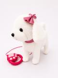 Interactive Walking & Singing Plush Puppy with Leash – Battery Operated Stuffed Dog Toy for Kids