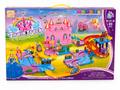 80-Piece Princess Dream Castle Train Track Playset with Light & Music | Interactive Railway Toy for Kids (Ages 3+)
