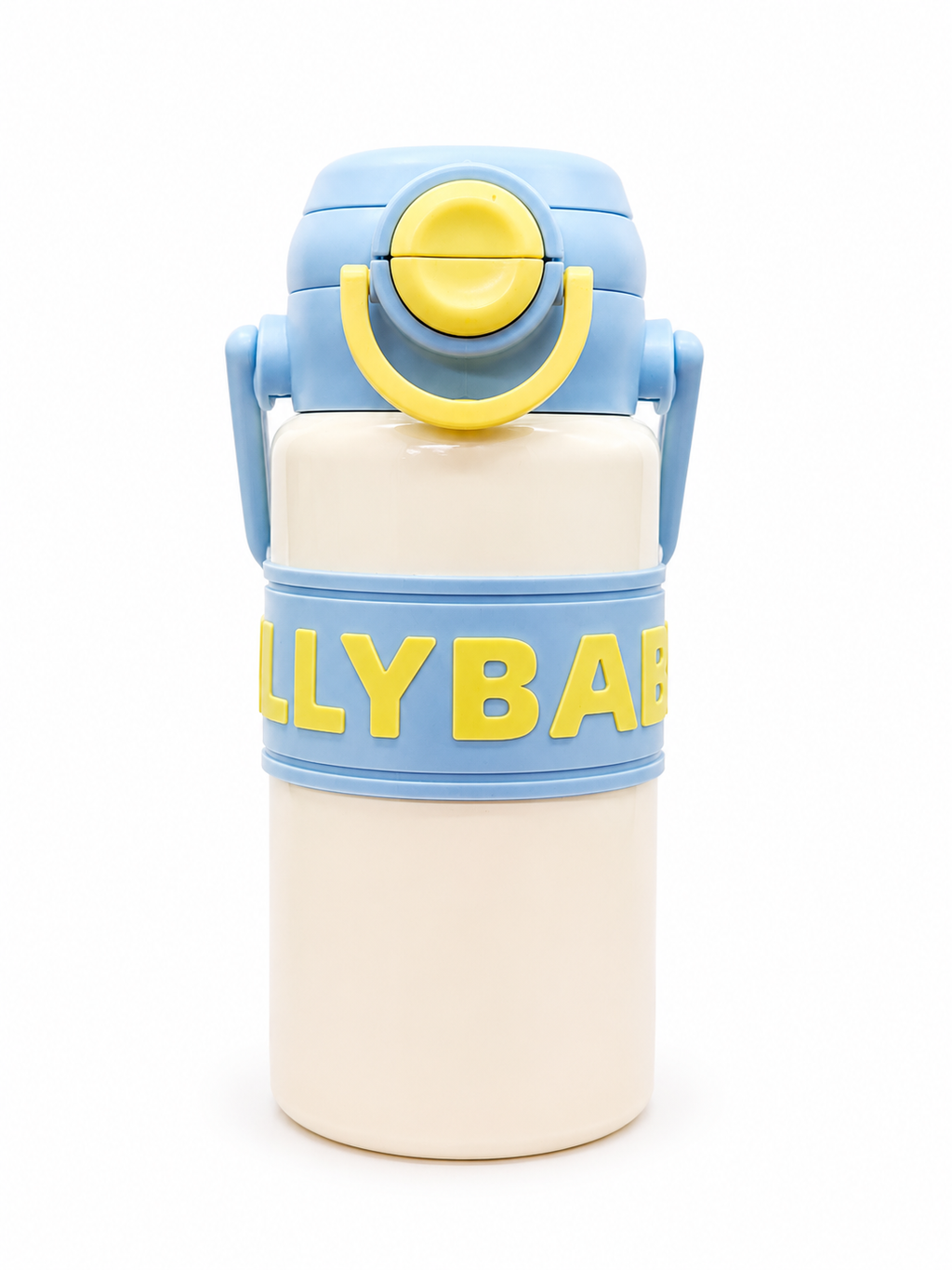 Kids Insulated Vacuum Flask Water Bottle with Straw & Carry Handle – Leakproof Thermal Bottle for School, Travel & Outdoor Use