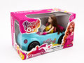 Romantic Girl Toy Car – Fashion Doll Convertible