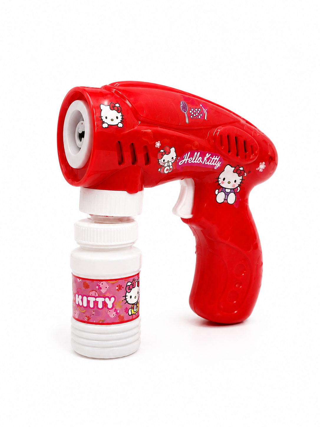 Kids’ Automatic Bubble Gun – Spider-Man, Hello Kitty & Kuromi Designs with Bubble Solution