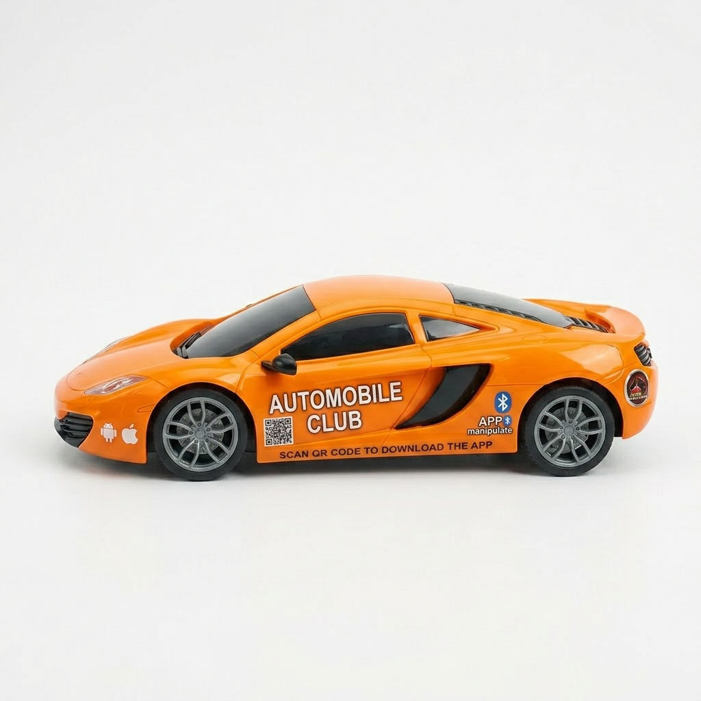 2.4GHz Bluetooth App-Control Remote Control Sports Car – Rechargeable RC Racing Car for Kids