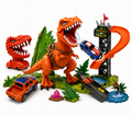 Dinosaur Orbital Car Track Playset with Sound & Metal Racing Car | Interactive T-Rex Toy for Kids 5+