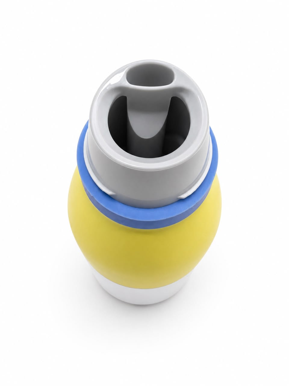 Insulated Stainless Steel Water Bottle with Built-In Straw & Carabiner Clip