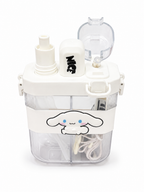 2-in-1 Kids Cartoon Water Bottle with Snack & Storage Compartment – Leakproof BPA-Free Straw Cup with Adjustable Shoulder Strap