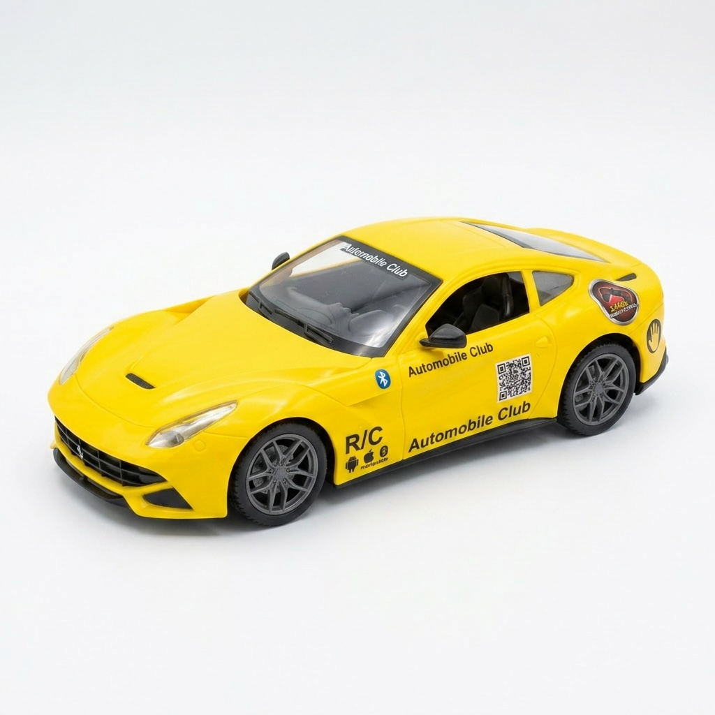 2.4GHz Bluetooth App-Control Remote Control Sports Car – Rechargeable RC Racing Car for Kids