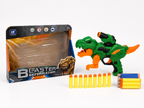 Dinosaur Foam Dart Blaster Toy Gun with Soft Foam Bullets – Light & Sound Effects | Ages 3+