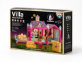 Villa Role Play Dollhouse Set – 72-Piece Doll House with Furniture, Doll & Puppy, Glow-in-the-Dark Accents, Ages 3+