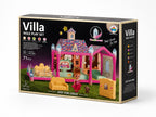 Villa Role Play Dollhouse Set – 72-Piece Doll House with Furniture, Doll & Puppy, Glow-in-the-Dark Accents, Ages 3+