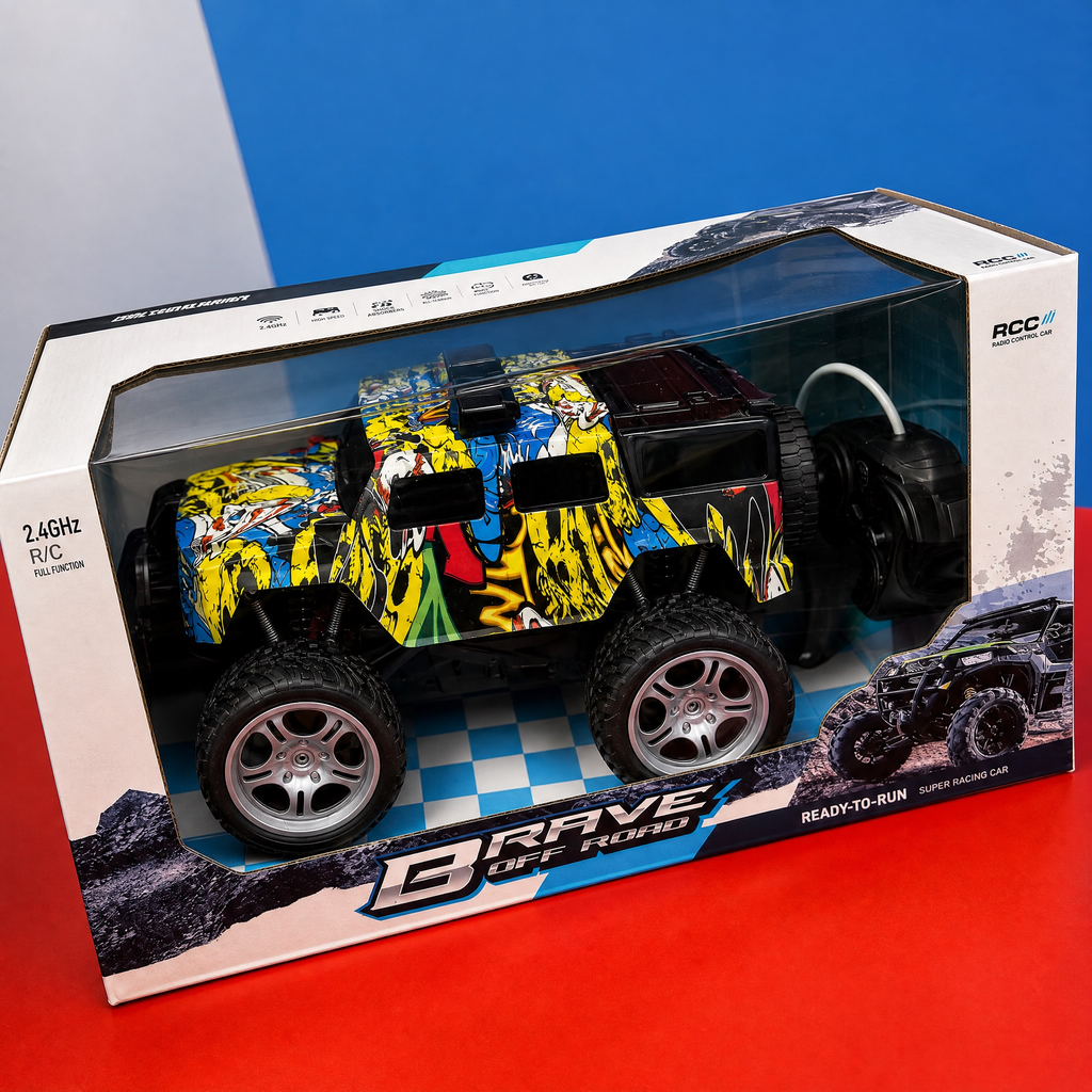 Drive Off-Road RC Monster Truck – Ready-to-Run Remote Control Off-Road Vehicle
