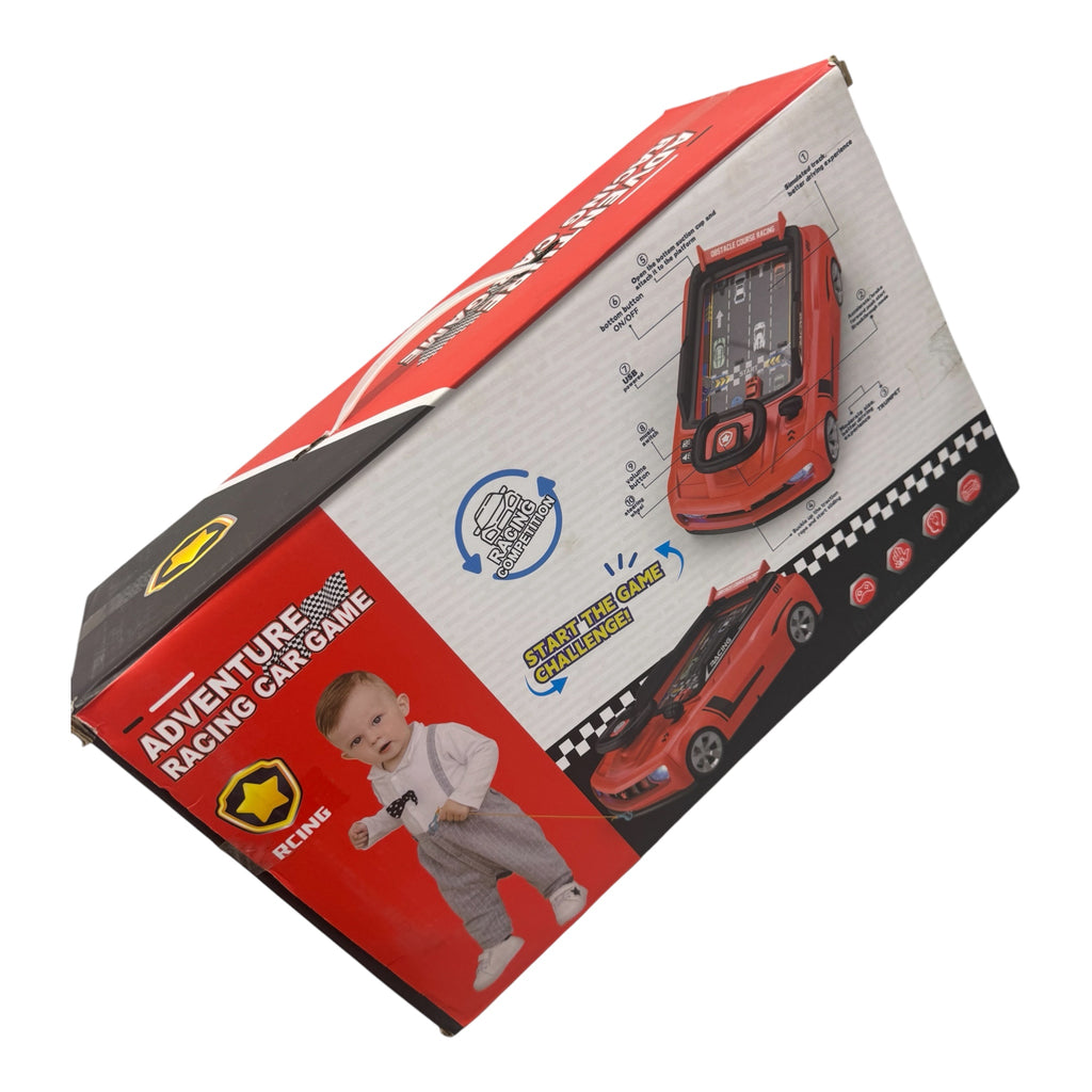 Adventure Racing Car Game – Interactive Steering Wheel Driving Simulator Toy for Kids (Ages 3+)