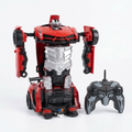 2-in-1 RC Transforming Robot Car – Remote Control Deformation Stunt Car Toy for Kids (Ages 6+)