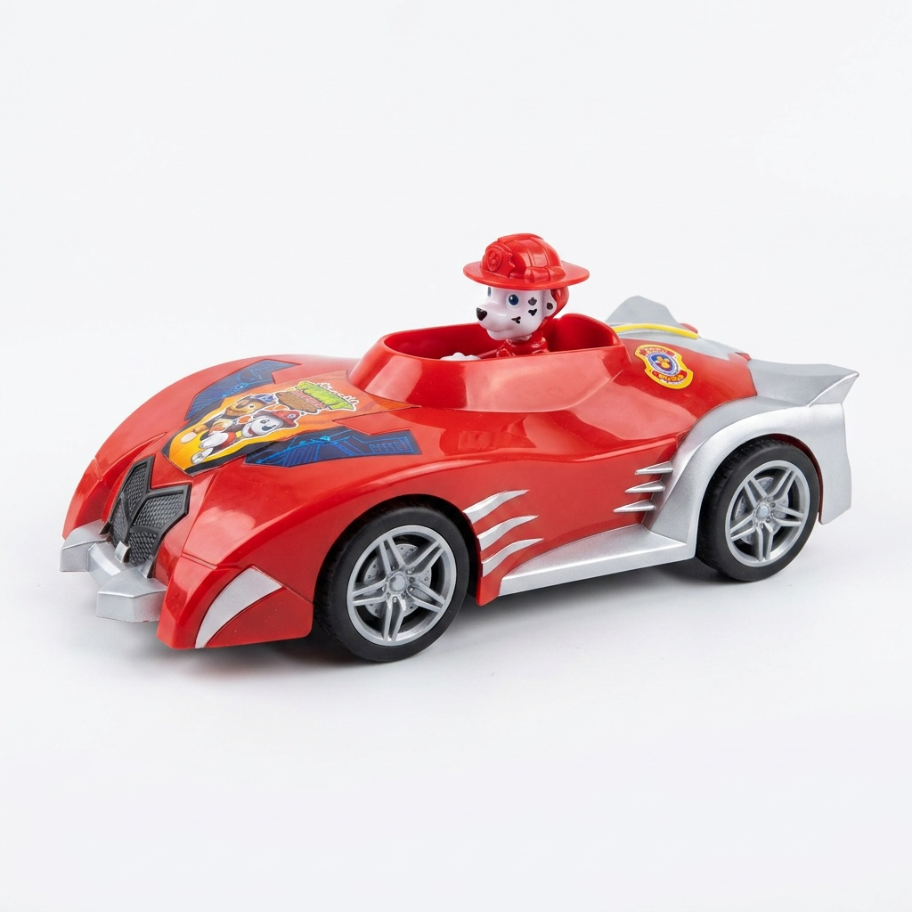 Cartoon Puppy Remote Control Racing Car – 1:18 RC Toy